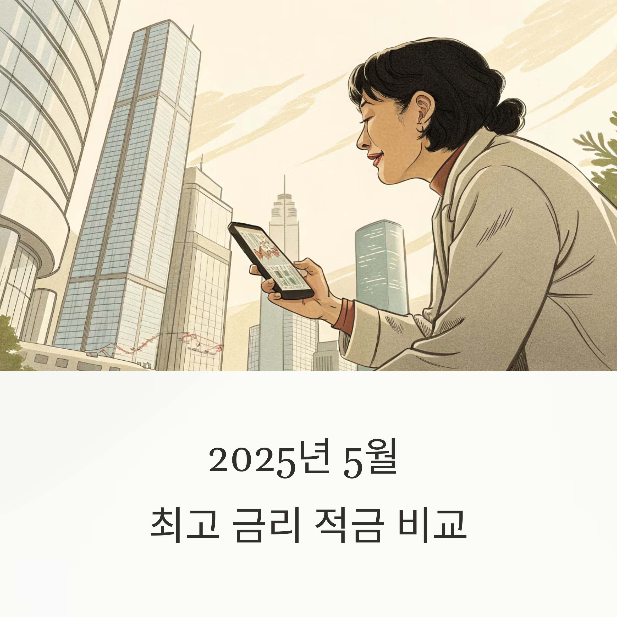2025년 5월 최고 금리 적금 비교: 우대 조건부터 가입 방법까지