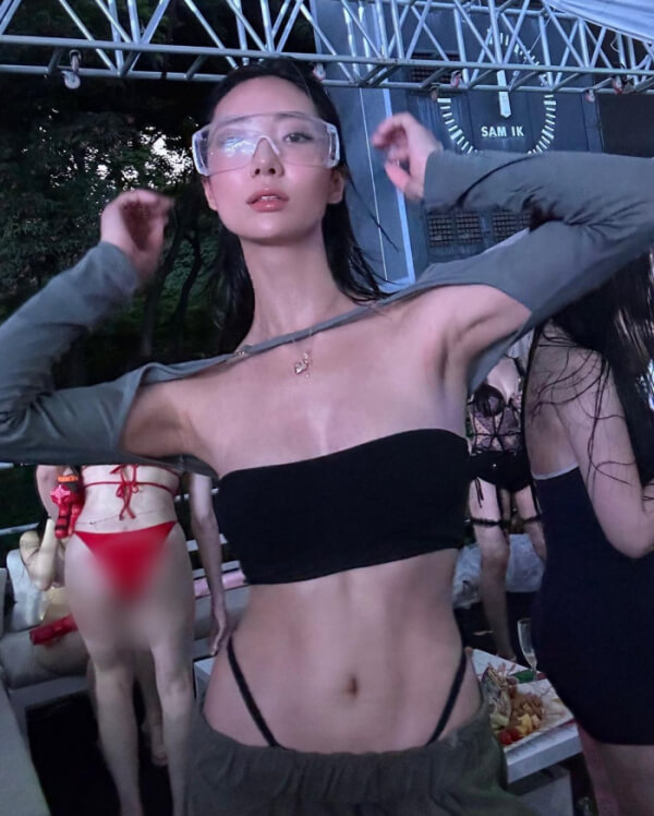 모델 지지안 춤 대역