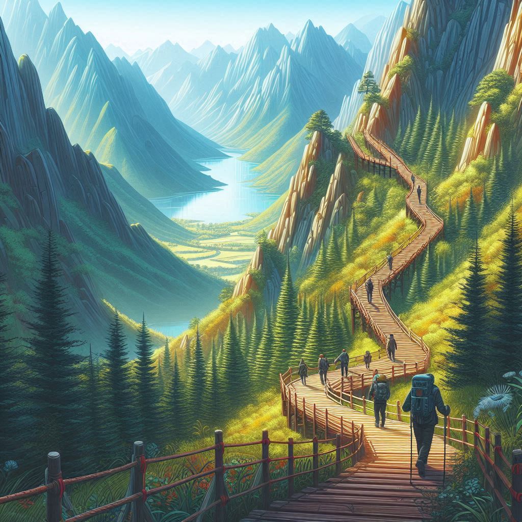 조양산 배경