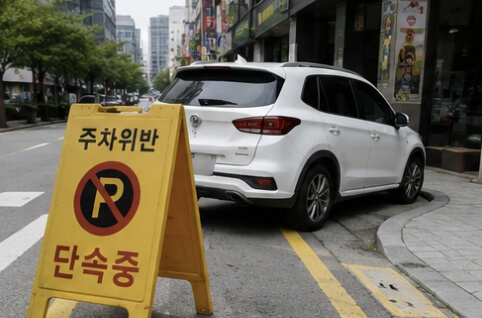 주차위반 과태료 조회
