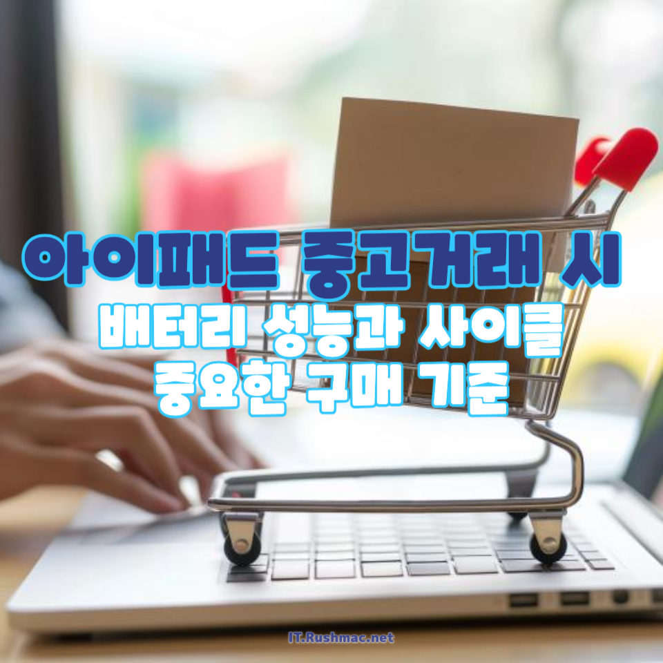 아이패드 배터리 사이클과 효율