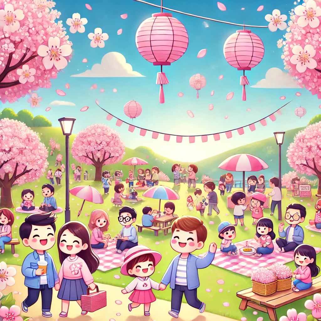 벚꽃축제 관련 이미지