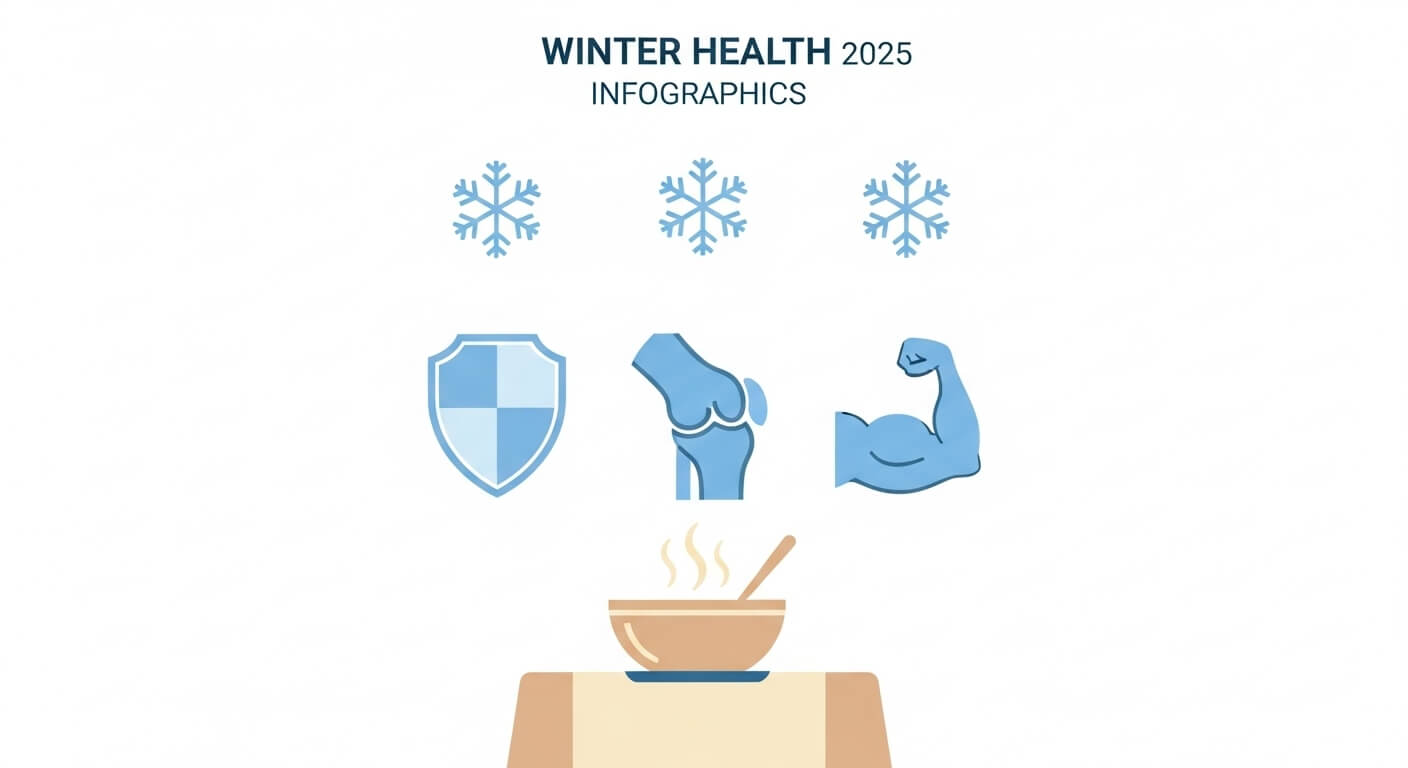 2025 겨울 보양식 추천 (관절, 단백질, 면역력)