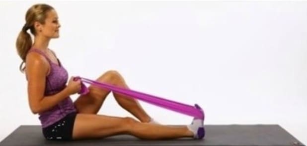 수건을-이용한-발등-스트레칭