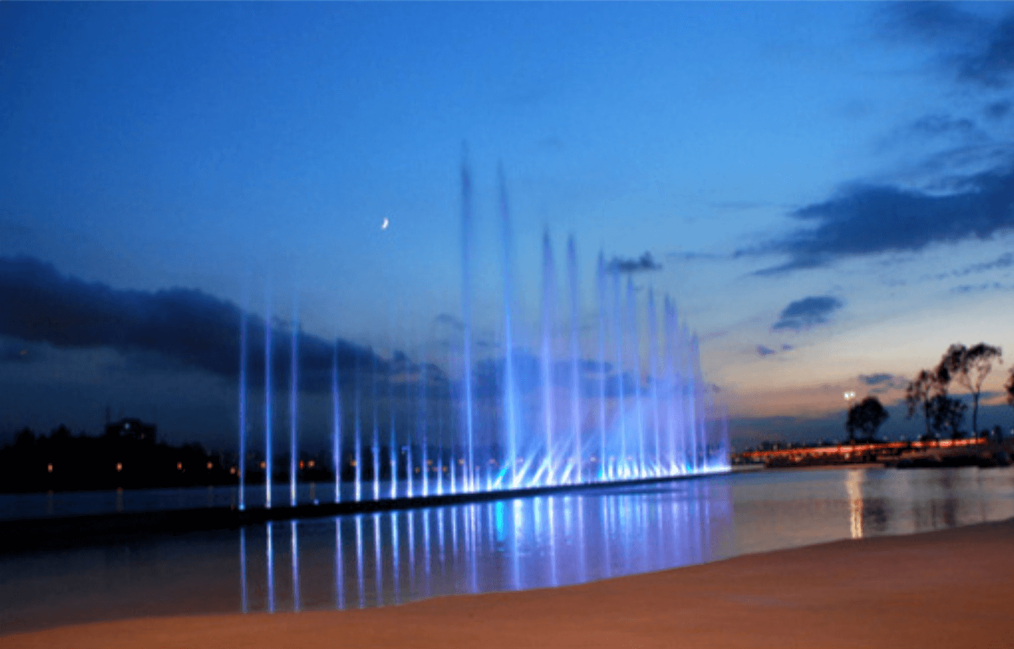 난지 한강 수영장 물놀이장 분수