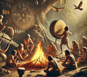 고대 음악의 탄생 관련 그림