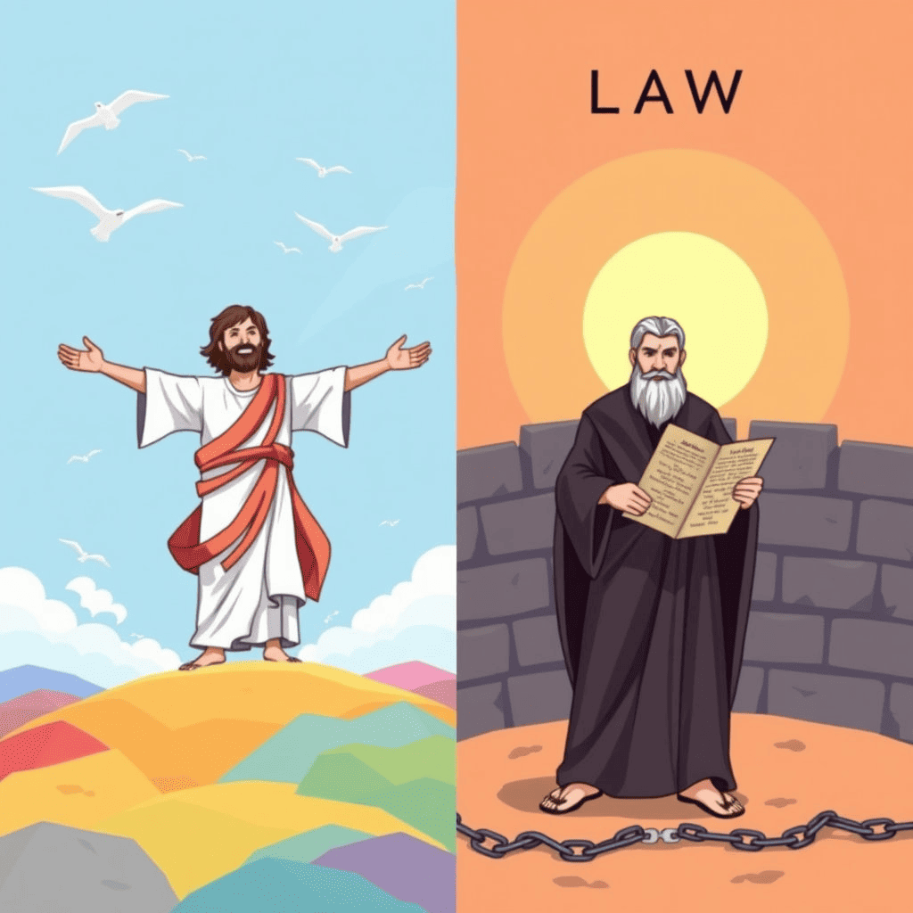 갈라디아서의 자유와 율법: 은혜로 얻는 자유, 율법을 넘어서는 복음