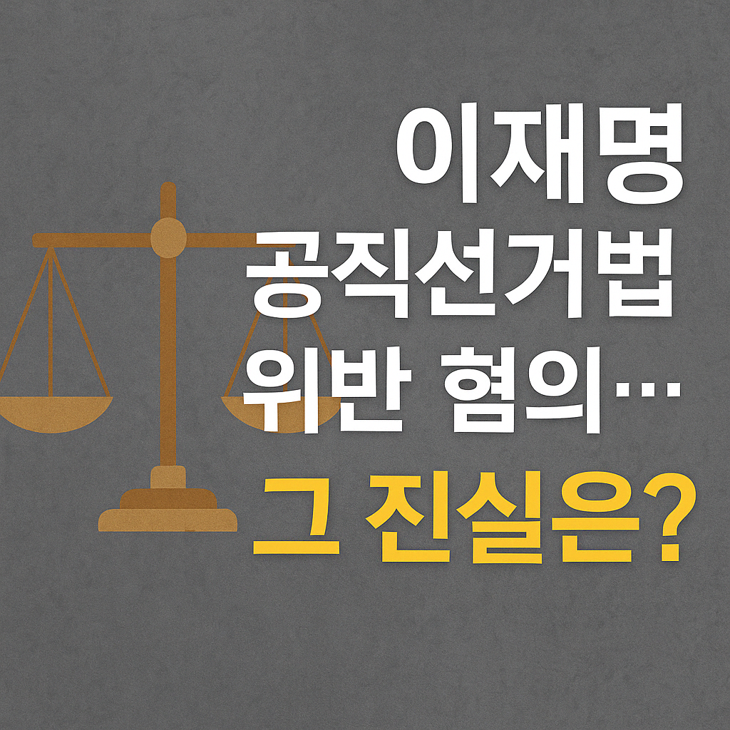 이재명 뉴스 카드 사진