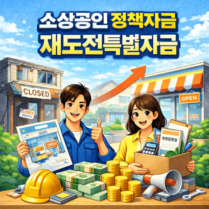 소상공인 정책자금 재도전특별자금 신청 방법&middot;절차&middot;승인팁