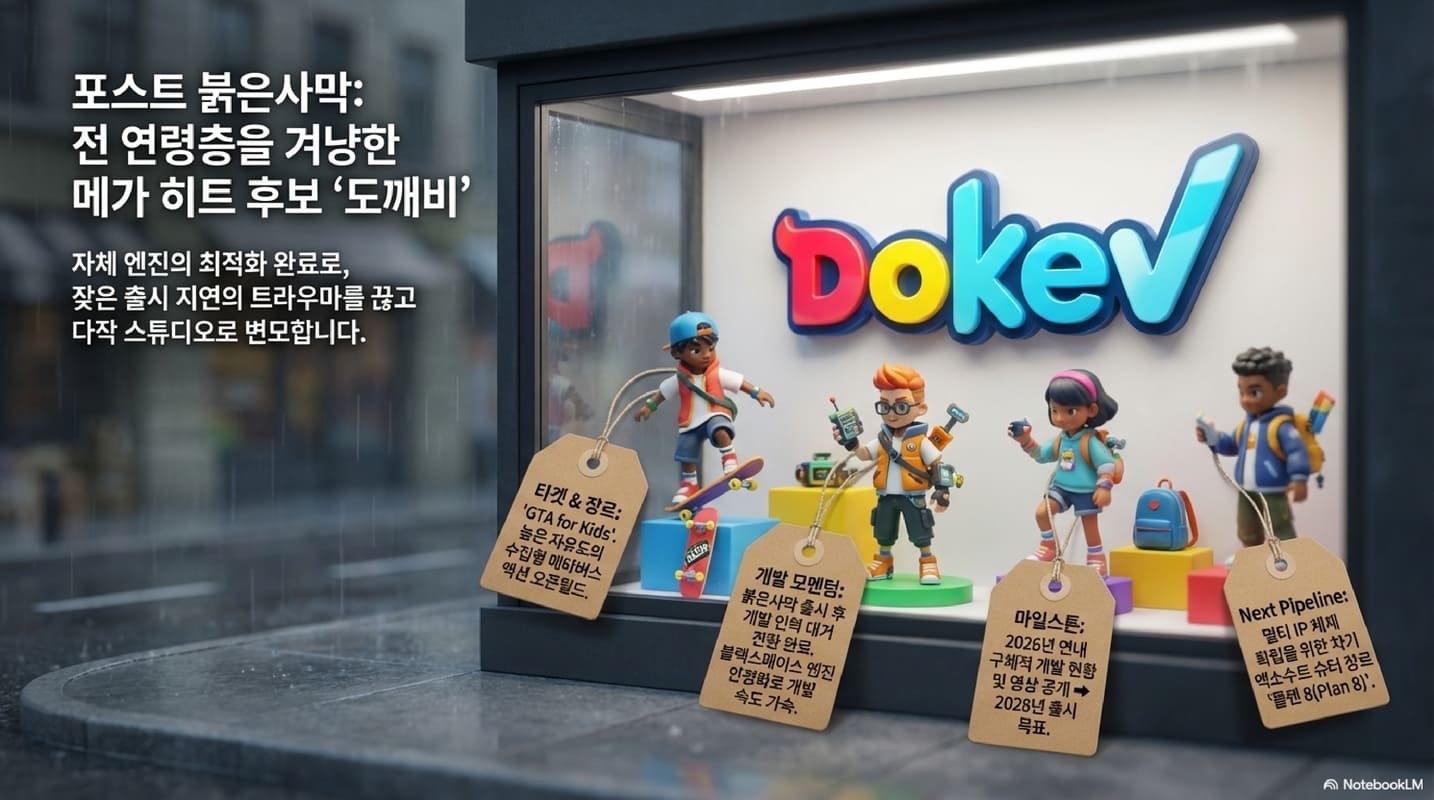 [기업 분석] 펄어비스를 살린 붉은사막의 반전