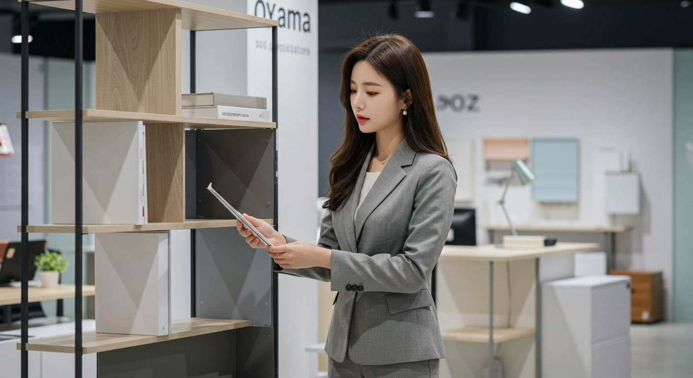 사무용 책상 1600