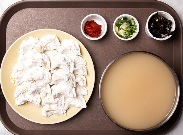 원주김치만두 대표 메뉴