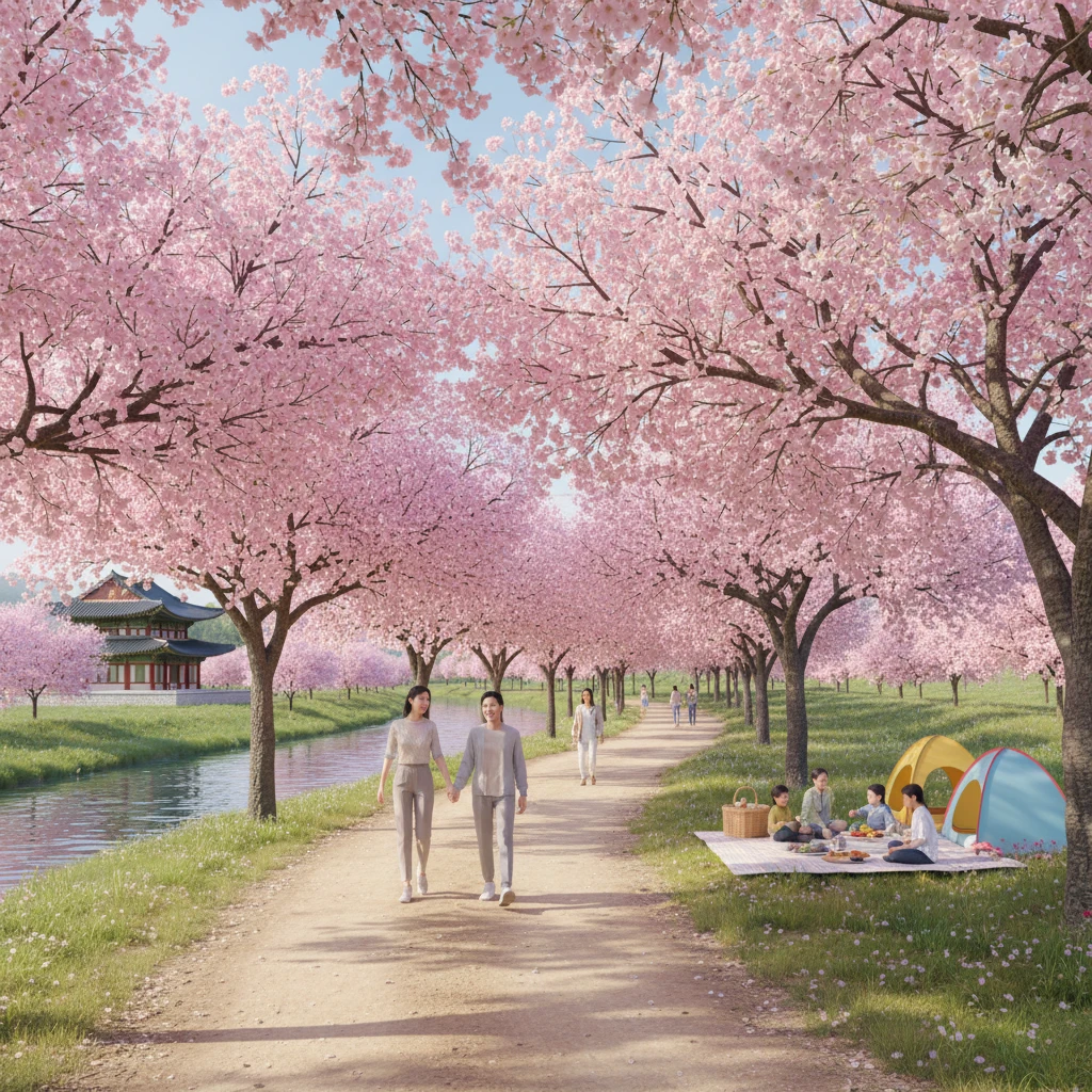 여주 벚꽃 개화 및 만개 시기 예측과..