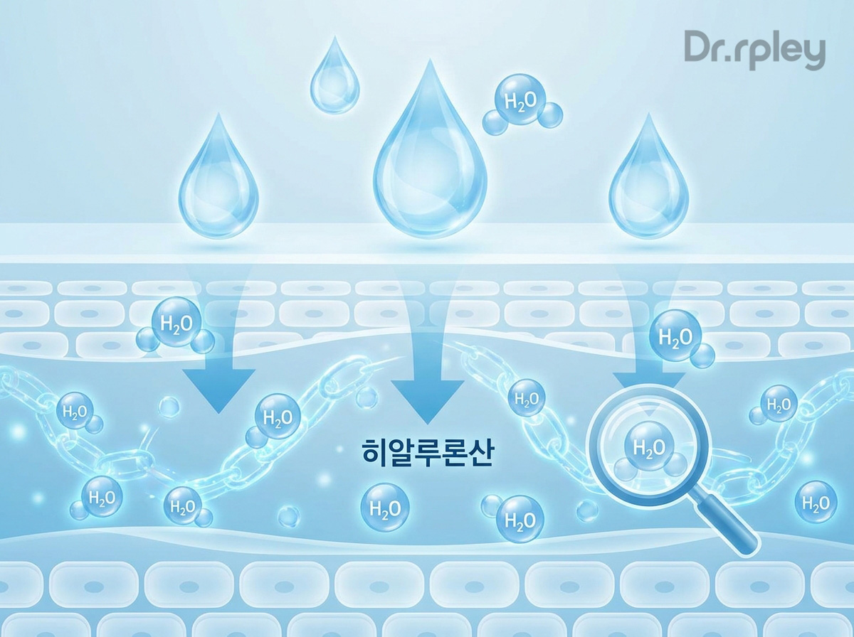 히알루론산 수분 흡수 원리 닥터리플리
