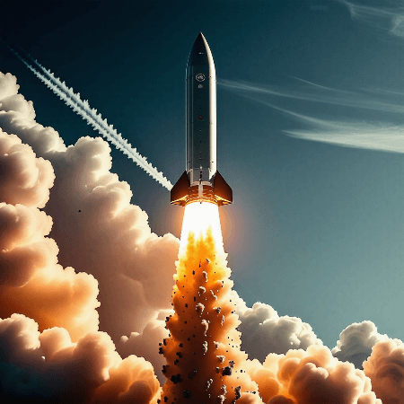 스타쉽 로켓을 반영한 이미지