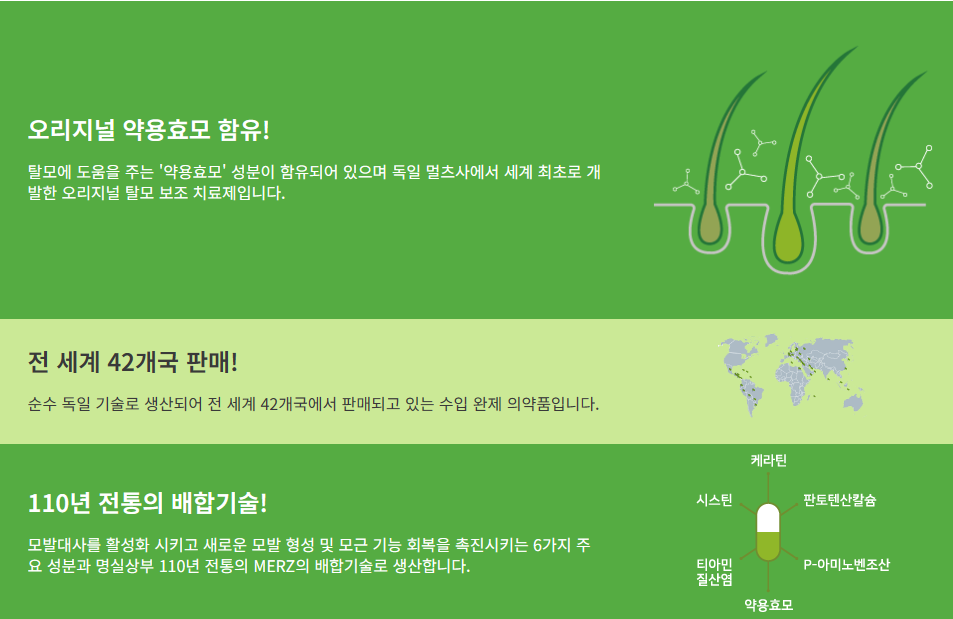 여성 탈모의 유형과 원인 그리고 전문가 조언과 판토가 캅셀 치료