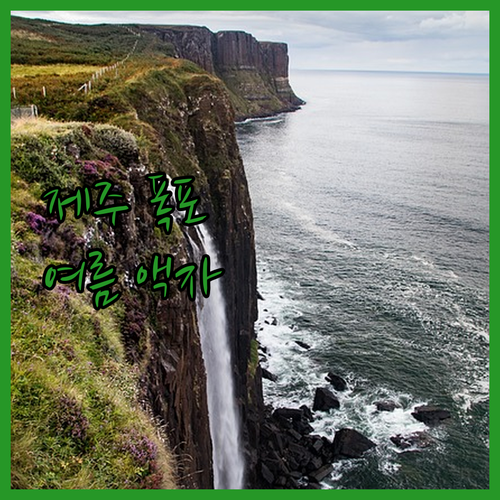 시원한 여름을 담은 그림! 캔버스 액