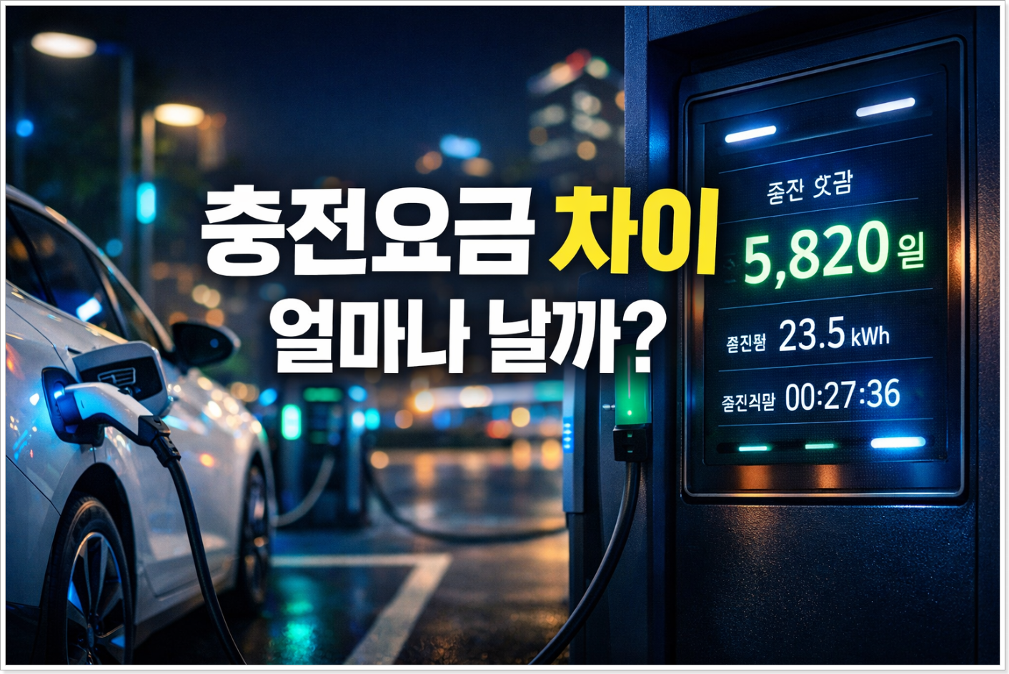환경부 전기차 충전카드 발급 방법 총정리