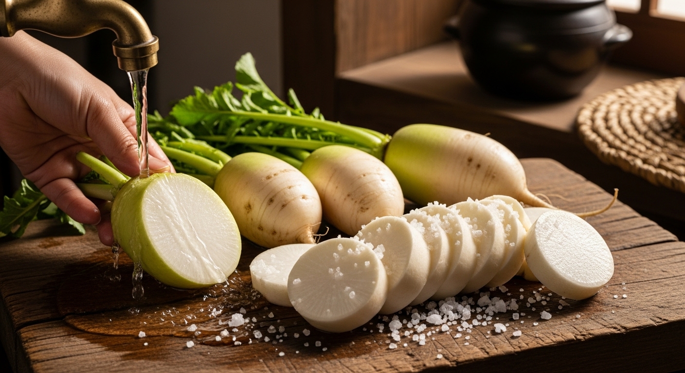동치미 맛있게 담는법