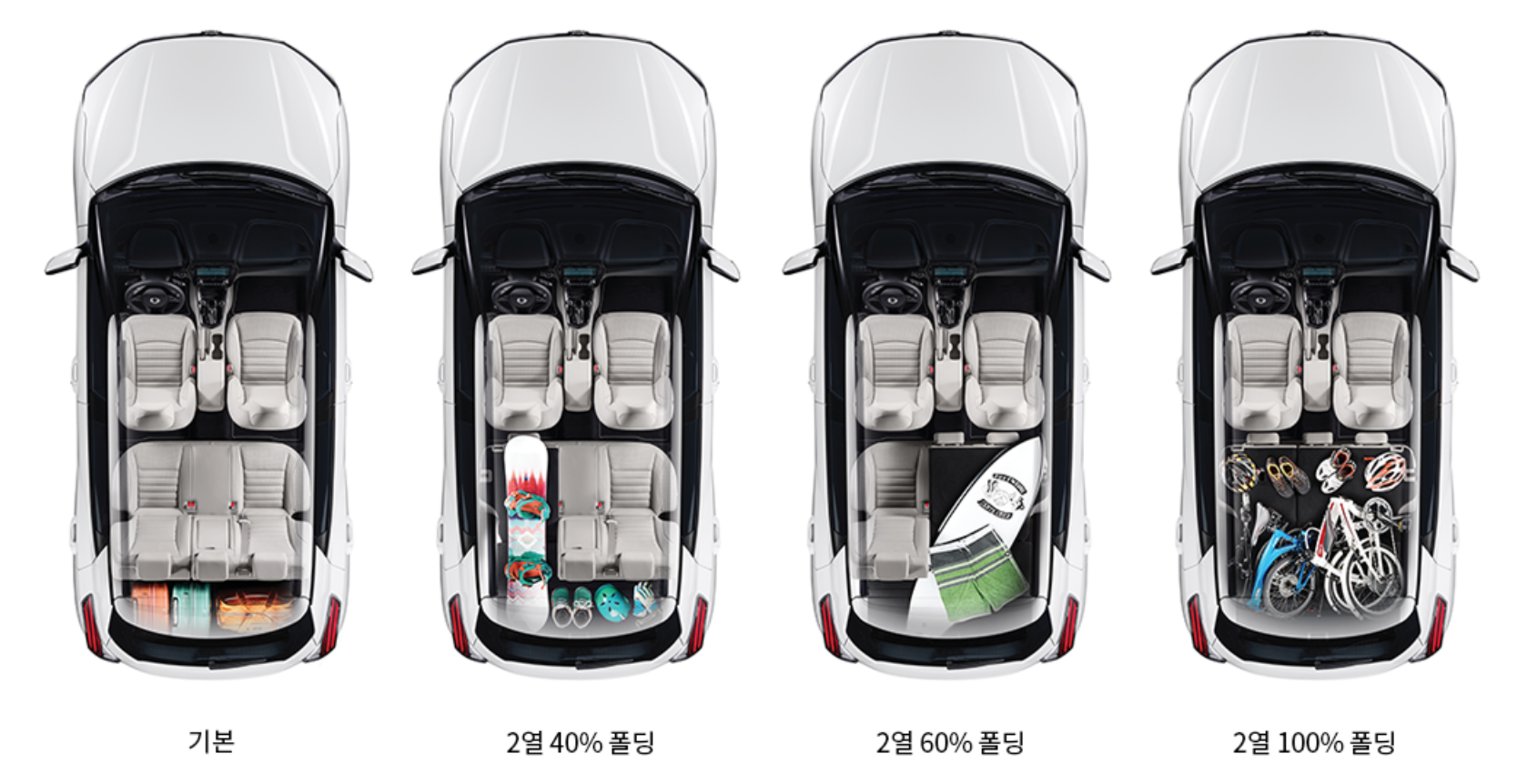 티폴리 트렁크 폴딩 모드