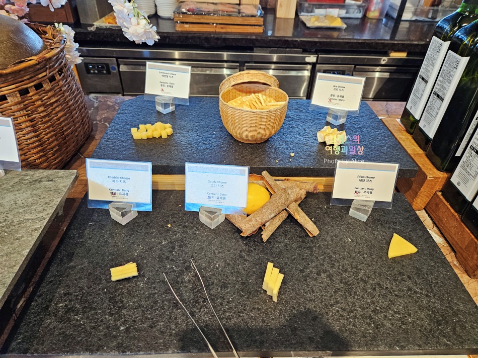 제주신화월드 메리어트 리조트 조식 스카이 온 파이브 다이닝 조식 후기