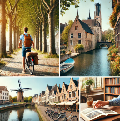 벨기에 담므 여행하는 모습의 사진