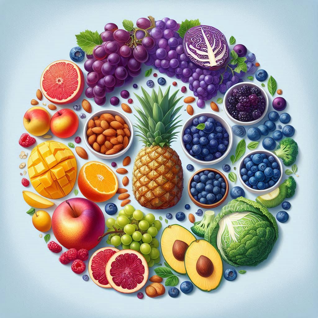 항산화 물질이 풍부한 과일과 채소