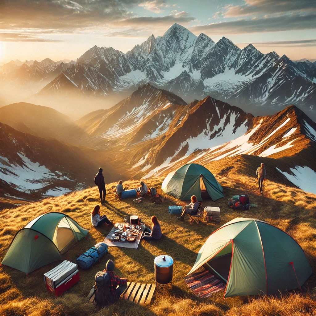 캠핑 여행 사진