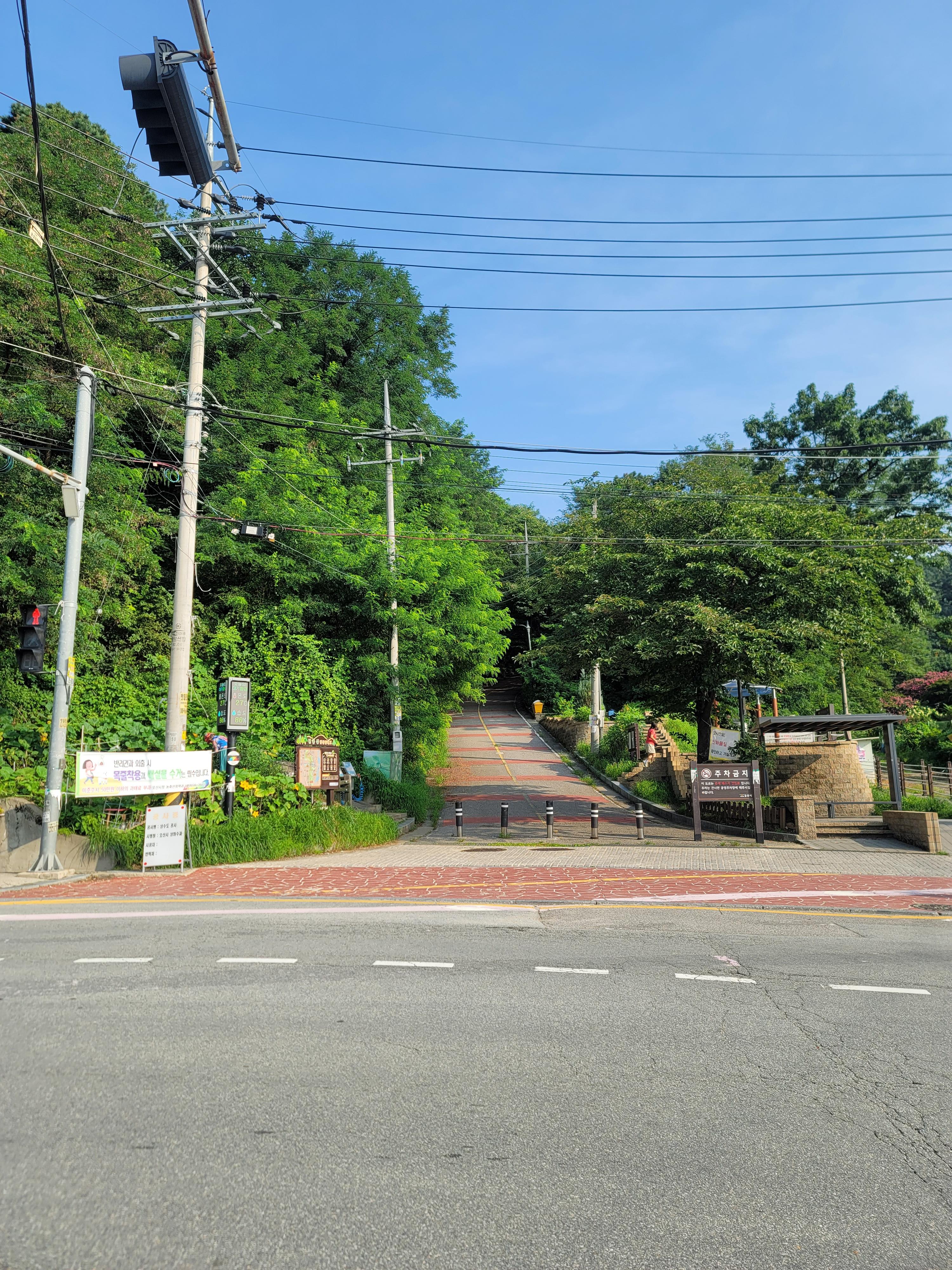 필봉산입구