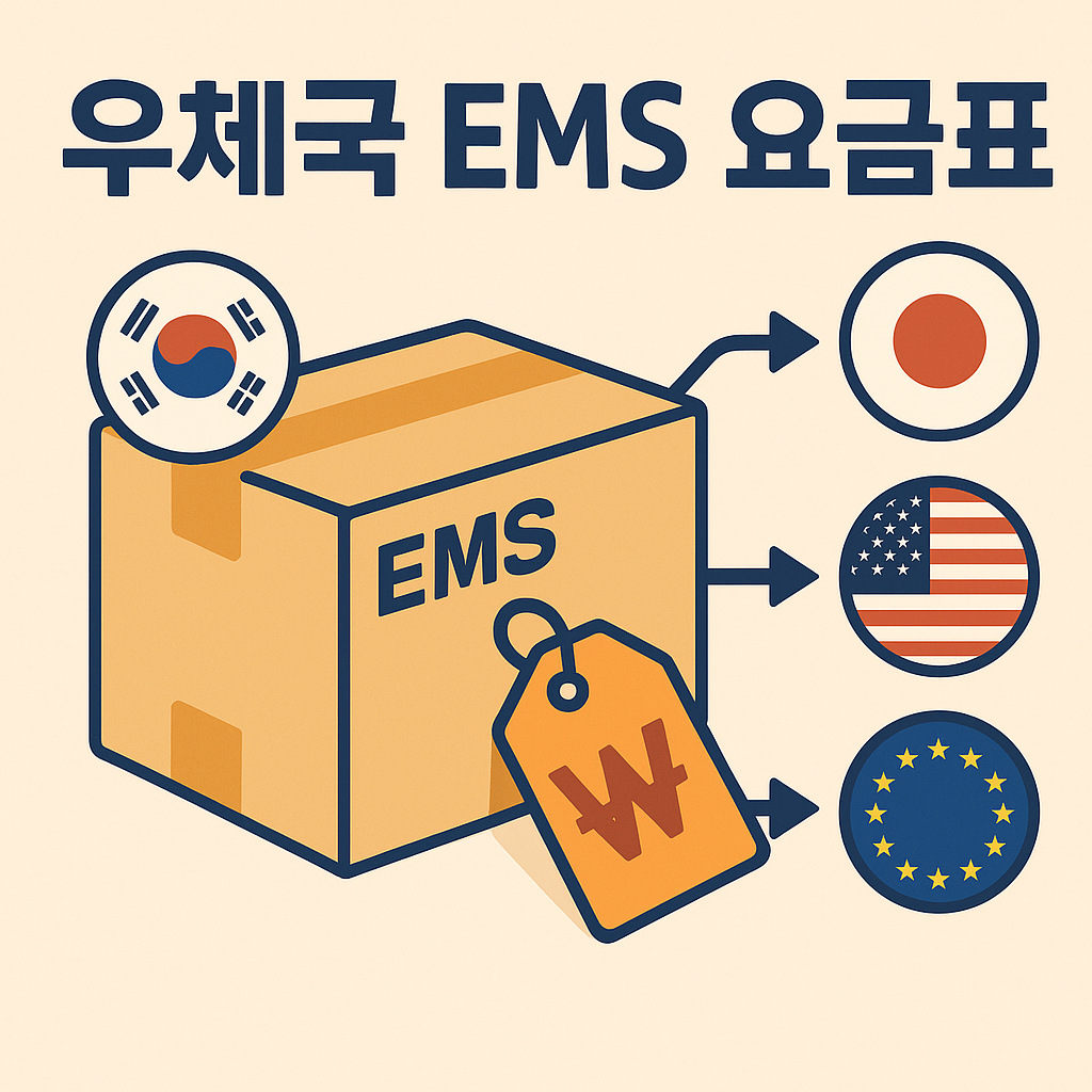우체국 ems 요금표