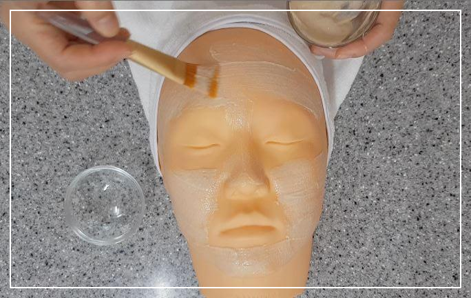 오트밀 마스크 팩 과정