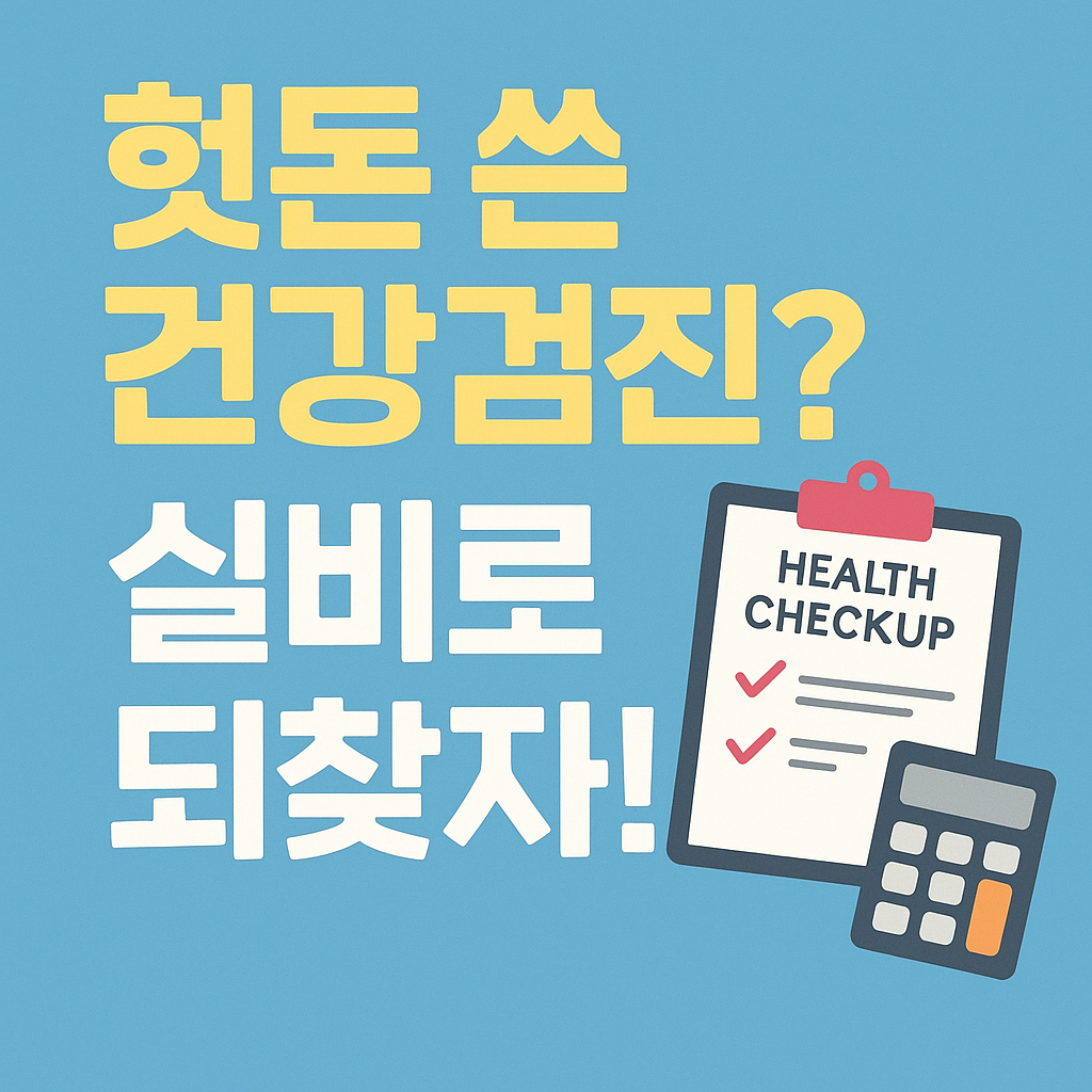 건강검진-실비청구-가능