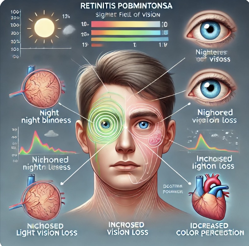 망막색소변성증: 원인, 증상 및 관리 방법