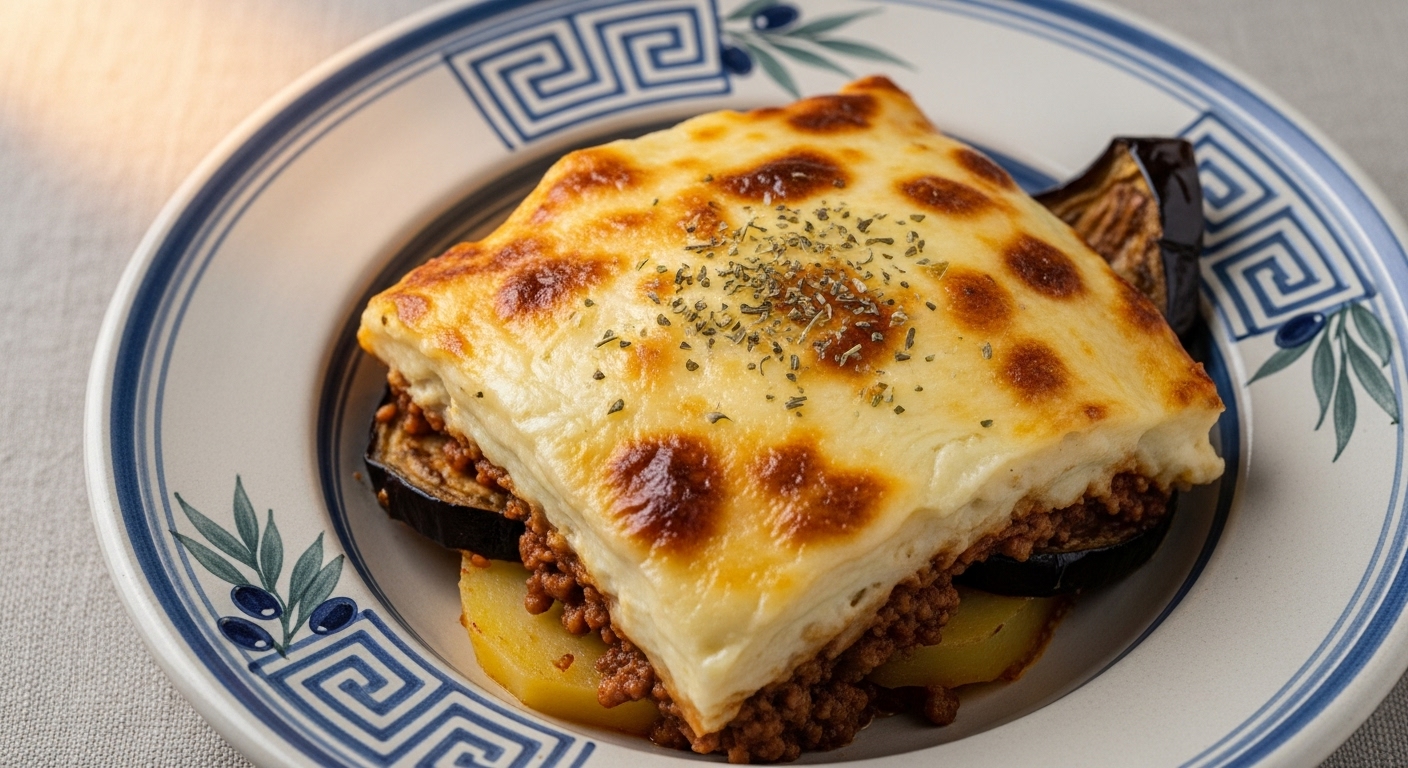 그리스 전통음식 무사카