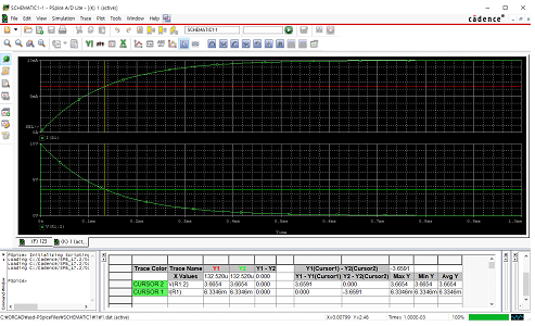 1k,-132mH-simulation-결과-파형과-시정수-값-측정