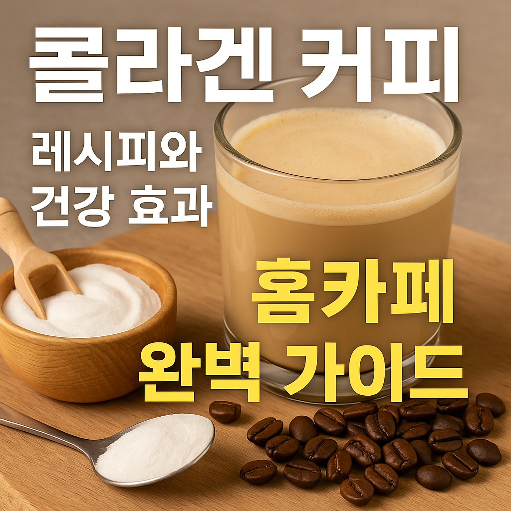 콜라겐 커피