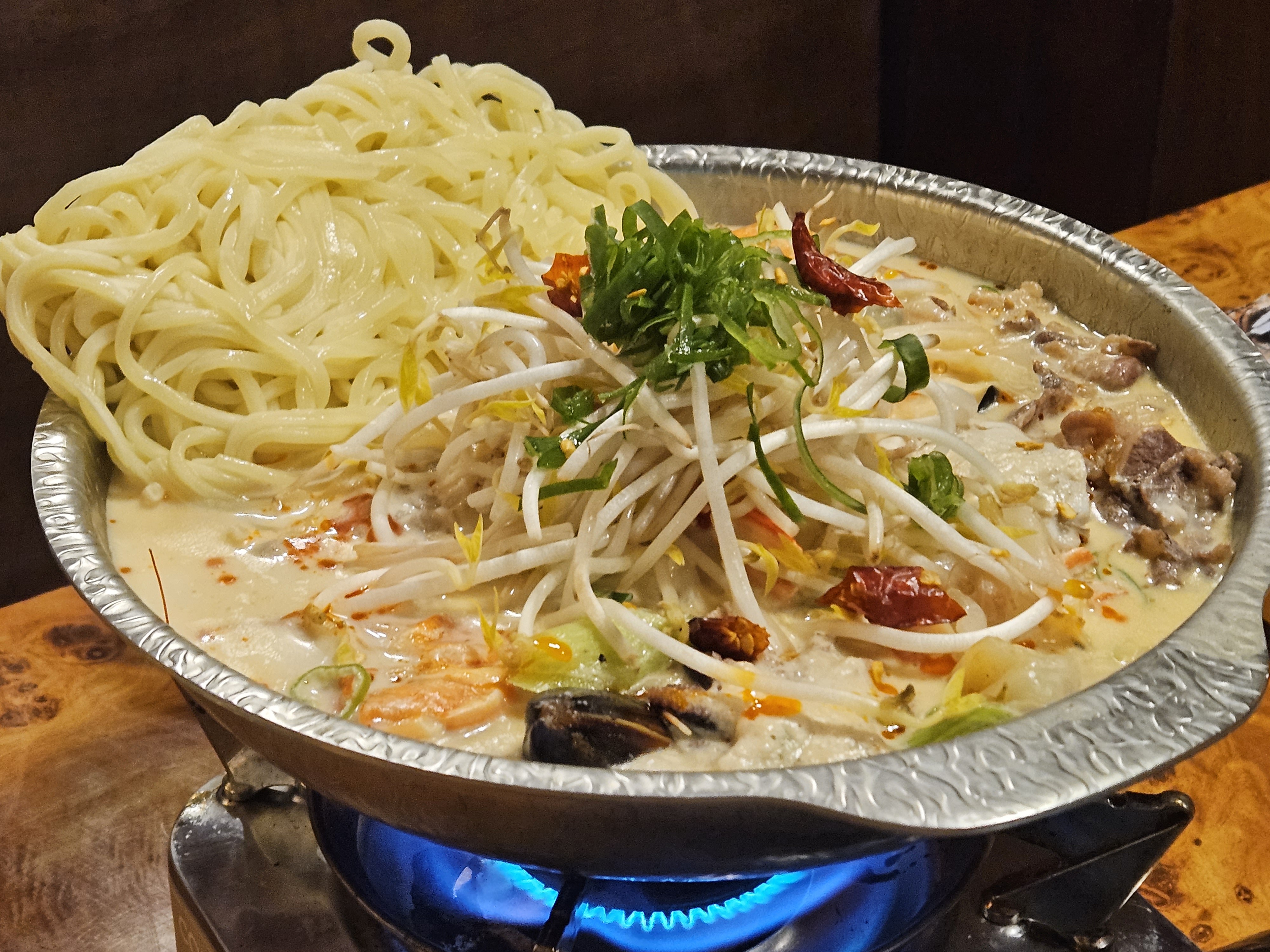 해물 크림 백짬뽕