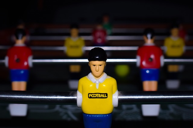 선수들 배치를 의미하는 사진