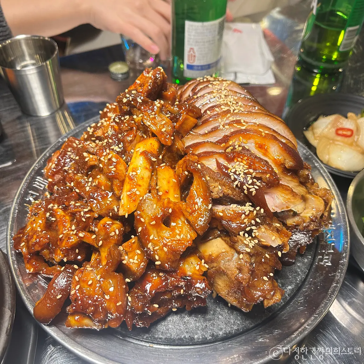 서울-강남-역삼-족발-맛집-진배족발-추천-반반-족발