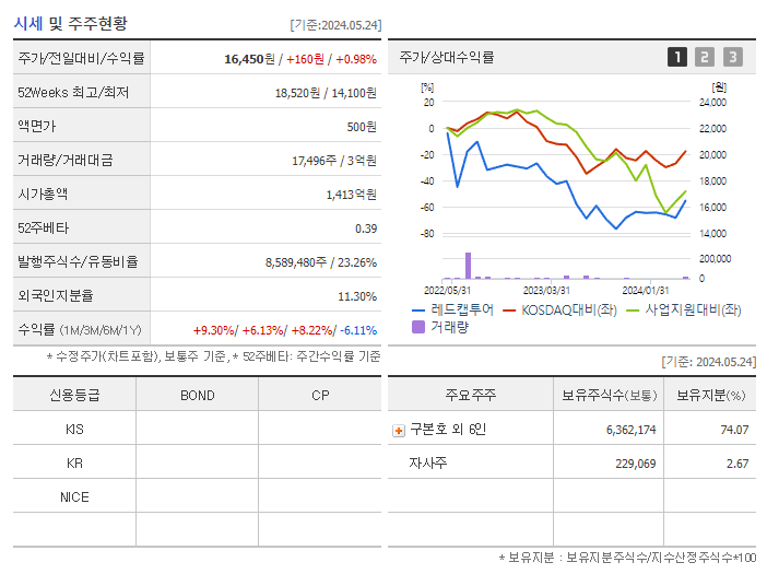 레드캡투어_기업개요