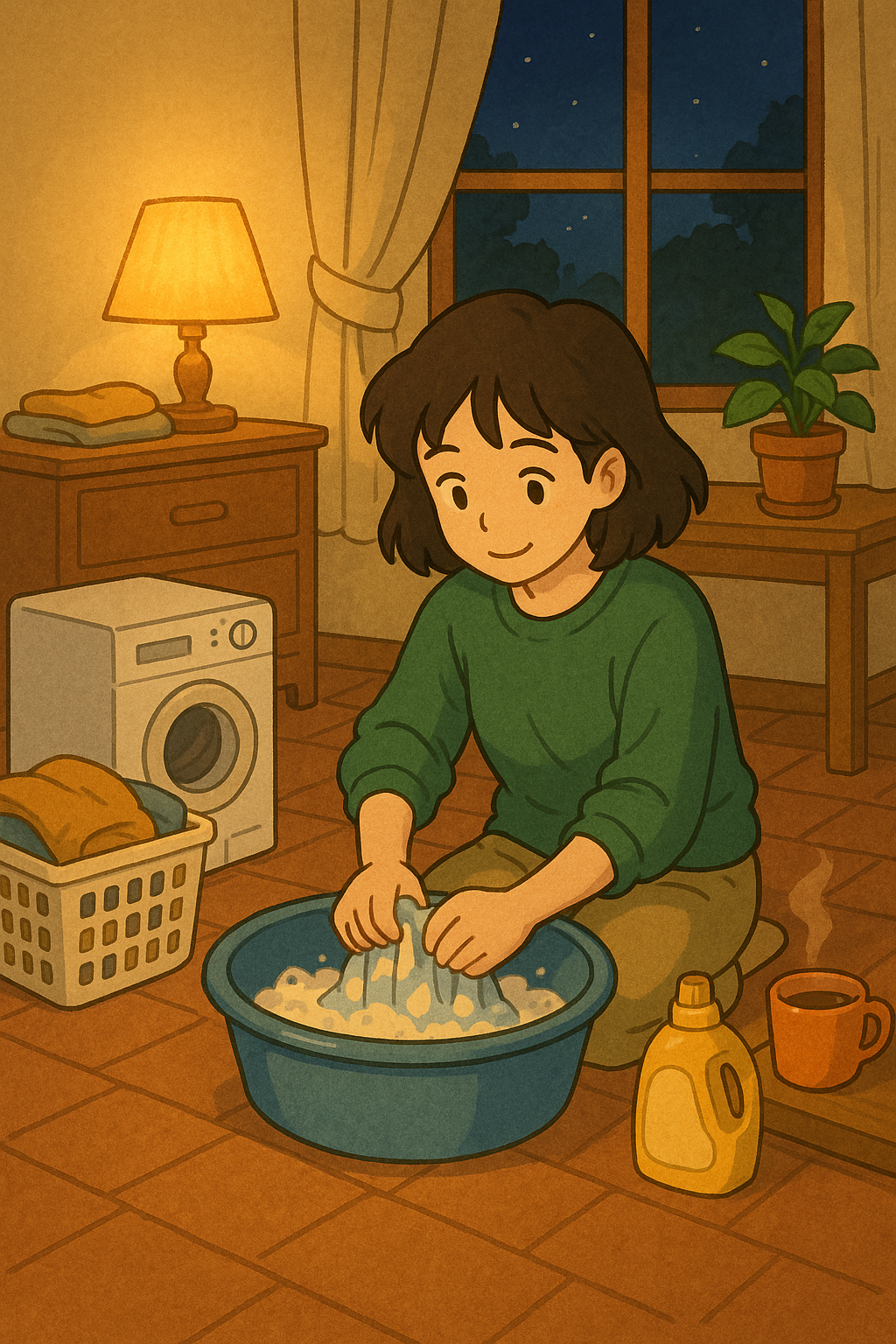 세탁기 없어도 괜찮다