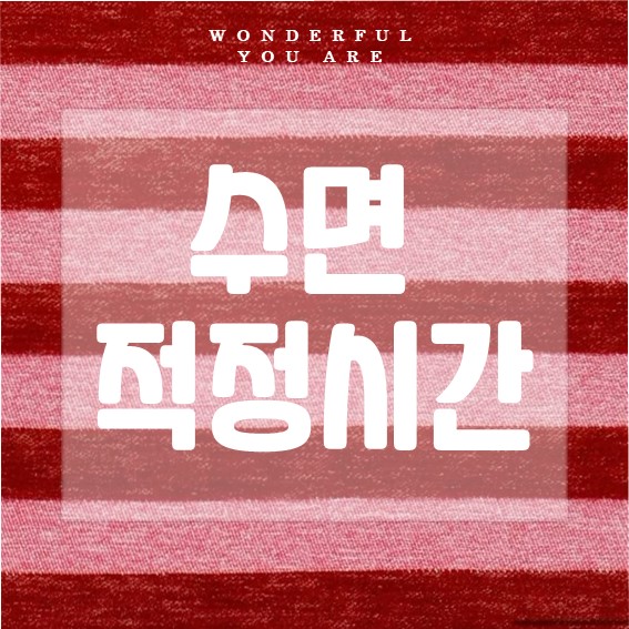 나만의 수면시간 완벽 가이드: 건강과 활력의 비밀