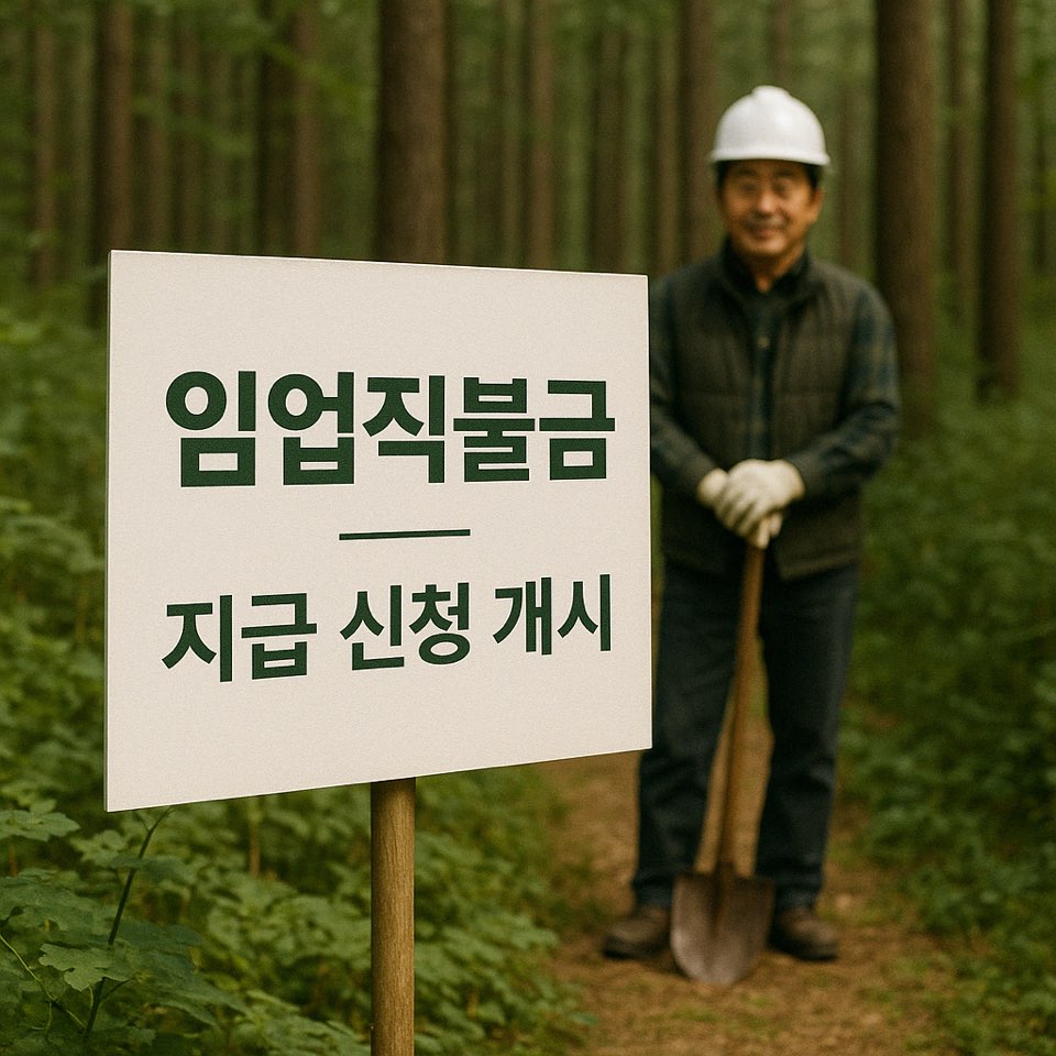 임업직불금 온라인 신청