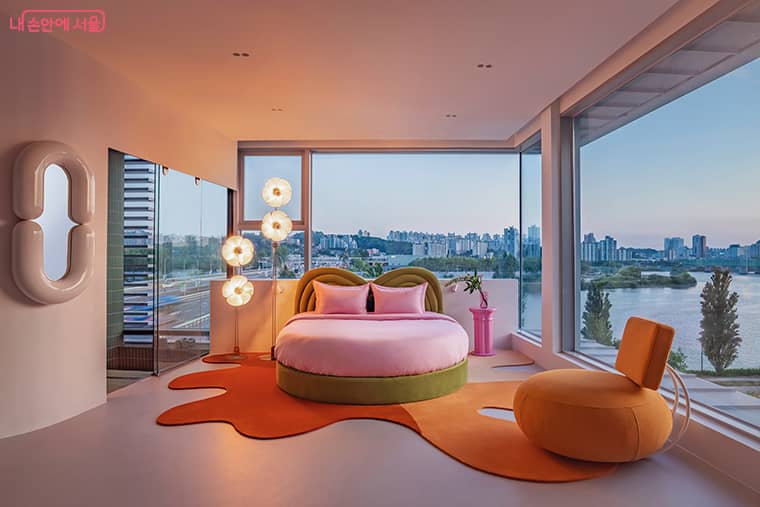 스카이 스위트 침대