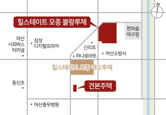 힐스테이트 모종 블랑루체-모델하우스
