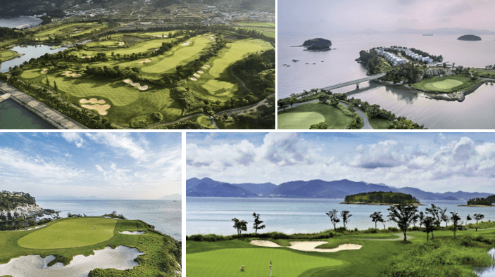 아난티 남해 컨트리 클럽