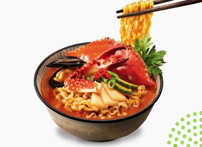 풀무원 꽃게탕면