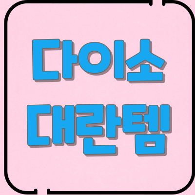 다이소대란템