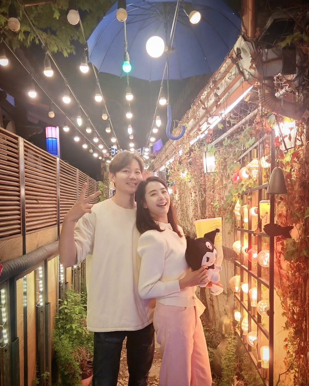 잘 어울리는 부부 이지애 아나운서와 김정근