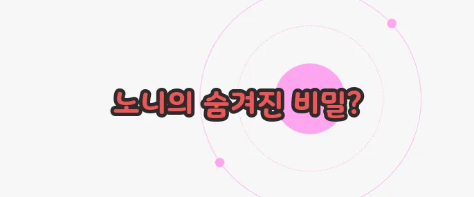 노니 효능 한번 정확하게 알아보도록 하죠